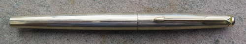 GOLD PLATED PARKER 50. Broad sherical nib